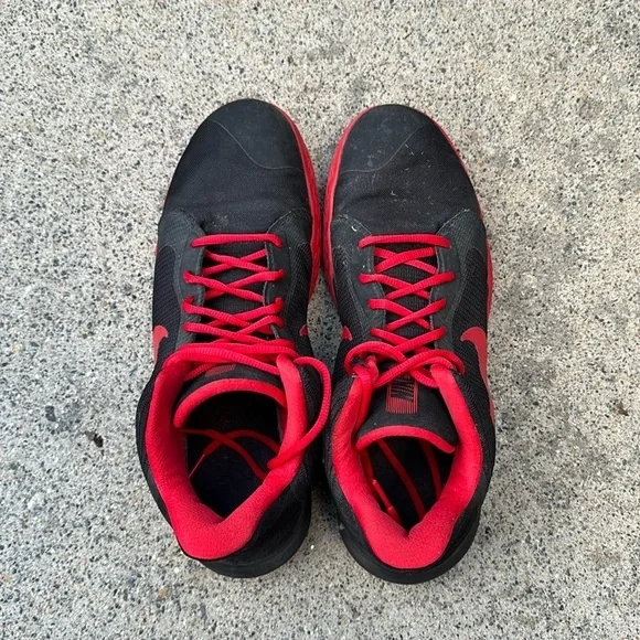 Nike Shoes Nike Precision Blackuniversity Red Poshmark